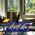 thumbnail image 3 of 2025 Graduation Decorations, Class of 2025 Table Wooden Centerpieces Sign, 2025 Graduation Party Decorations, Graduation Desktop Decorative Ornament for Preschool High School College(Blue), 3 of 5