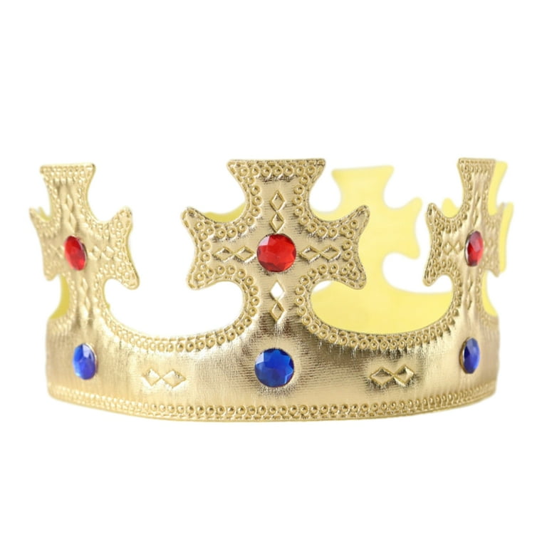 ROZYARD Antique King Crown Gold Prince Diadems Tiaras Royal