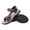 Brown, variant on Mens Hiking Sandals Arch Support Walking Sandals Athletic Sandals with Loop Straps Summer Outdoor Shoes