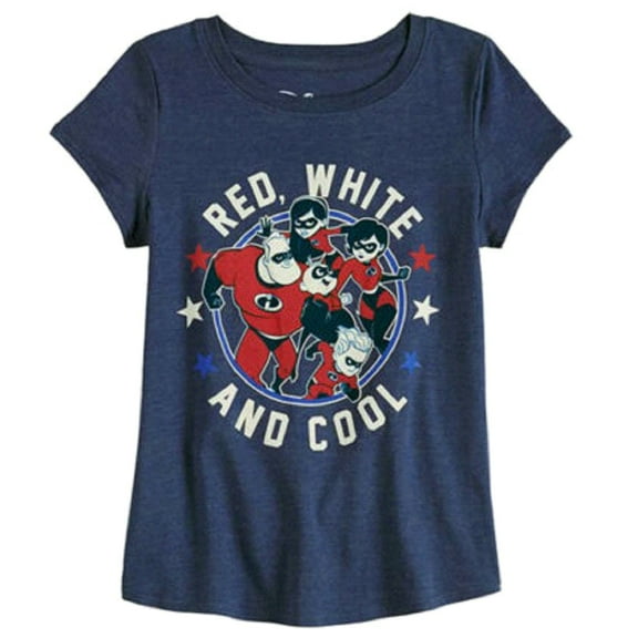 The Incredibles "Red, White and Cool" Infant Baby T-Shirt - Size 12 Months
