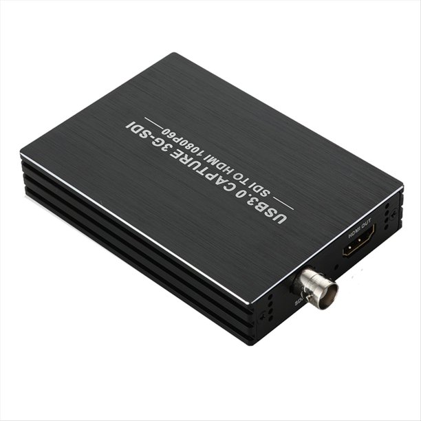 Tarjeta de Captura de Video USB3.0 3G-SDI HD 1080P 60HZ Caja de Captura de Video Convertidor Adaptador Compatible con para SDI A