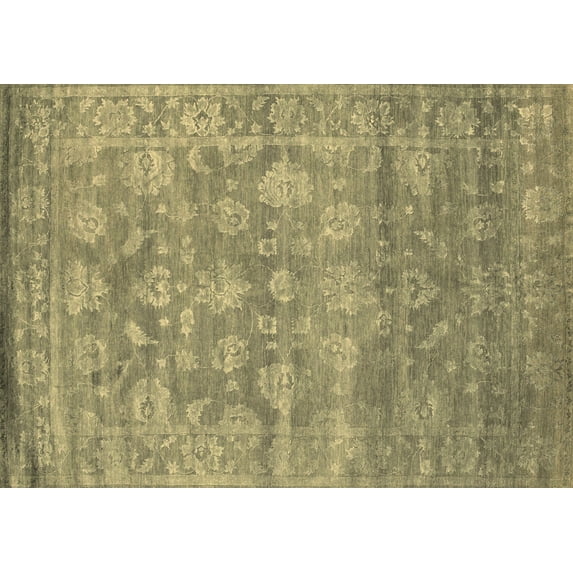 Ahgly Company Indoor Rectangle Persian Brown Bohemian Area Rugs, 6' x 9'