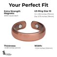 thumbnail image 2 of Smartare LifeStyle Elegant magnetisk ring i ren koppar, 2 of 5