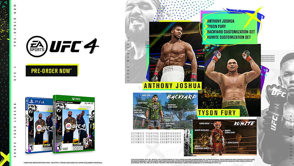 UFC 4 PS4 - Comprar en Gamer Man