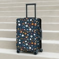 thumbnail image 5 of Uemuo Ball Sports Printed Washable Luggage Cover - Fashion Suitcase Protector Fits 18-32 Inch Luggage -, 5 of 9