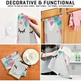 thumbnail image 6 of GZHJMY Unicorn Kitchen Dish Towel Set of 4, Super Absorbent Soft Drying Cloth Tea Bar Towels, 28"x 18", 6 of 6