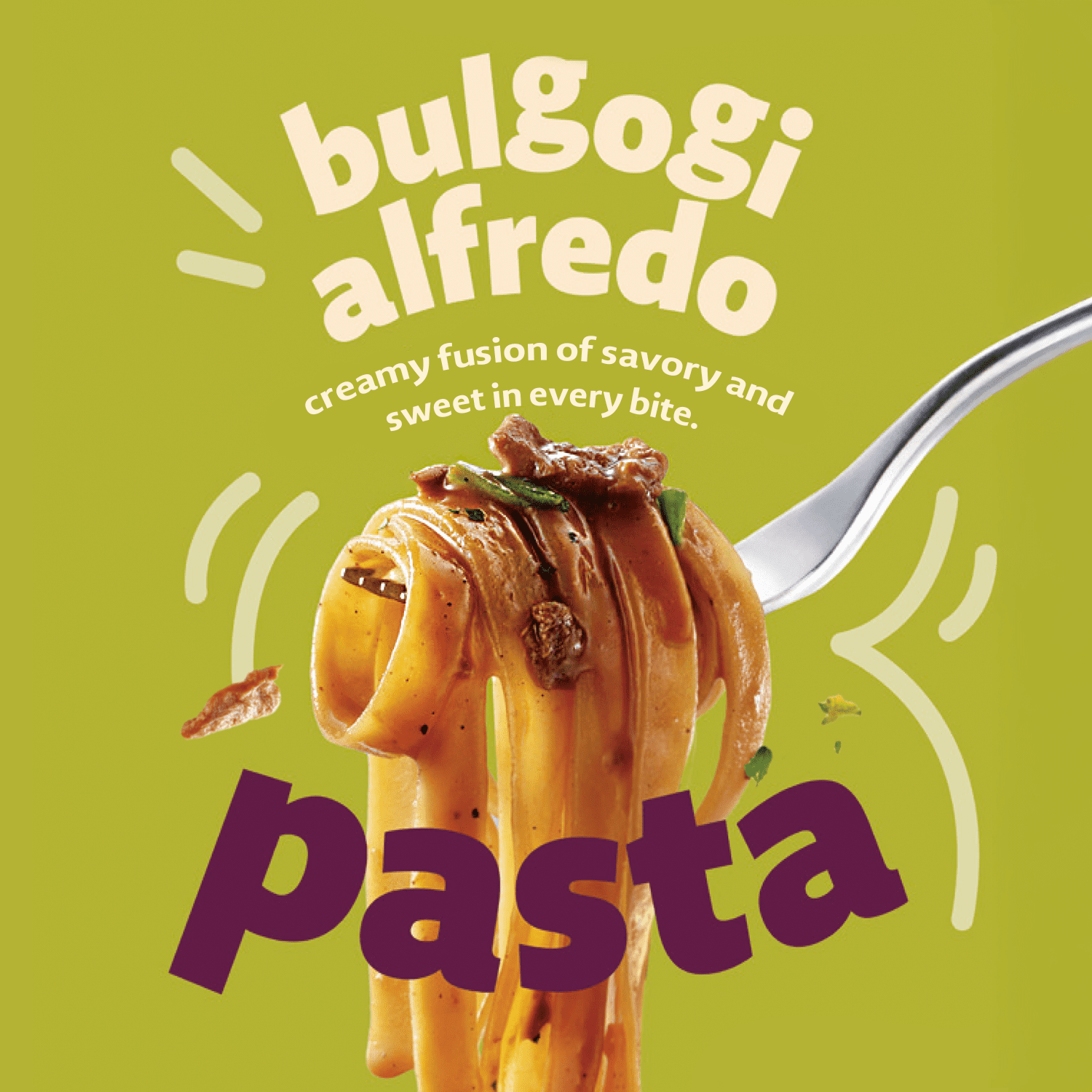 Samyang Tangle Bulgogi Alfredo Pasta Big Bowl