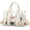 Beige, variant on Clear Tote Bags for Women, Clear Bag for Stadium Events with Adjustable Straps, Handbag Purse for Sports Concert Work