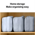 thumbnail image 6 of Gnmfd Travel Clothes Storage Bag Organizer For Luggage Closet Suitcase, Double Layer Packing Cube With Compression Design, Portable Clothes Organizer For Business Trip Vacation Home Storage, 6 of 6