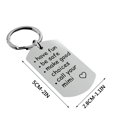 thumbnail image 3 of Be Safe, Make Good Choices And Call Your Grandma/Grandpa Keychain, 3 of 3