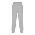 thumbnail image 4 of Inleife Mens Pants Sweatpants Stretch Men's Casual Sport Pocket Solid Color Elastic Waist Jogger Pants, 4 of 6