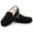 Black, variant on Parfeying Men's Indoor Outdoor Sheepskin Moccasins Slippers Memory Foam Driving Style Shoes
