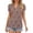 Orange, variant on YOTMKGDO V Neck T Shirts for Women, Button Up Short Sleeve Digital Print Party Summer Rayon Shirt, Green Tops, L