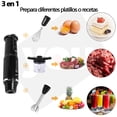 thumbnail image 3 of Batidora De Inmersion 3 En 1 Multifuncional 600w 3 Velocidades Accesorios Intercambiables You, 3 of 8