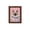 D, variant on Roiihwy 6 Styles Reading Cats Mini Framed Wall Art Decor, Colorful Floral Print Small Wooden Picture Frame, 2.4x1.8x0.4in Multicolor