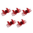 thumbnail image 4 of Simulated Crab Bait, Silicone 5PCS Reusable Artificial Fishing Lure Environment Friendly  For Sea Red,Luminous, 4 of 8