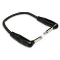 thumbnail image 2 of Hosa Technology REAN Right-Angle to Right-Angle Pro Guitar Patch Cable, 12", 2 of 5