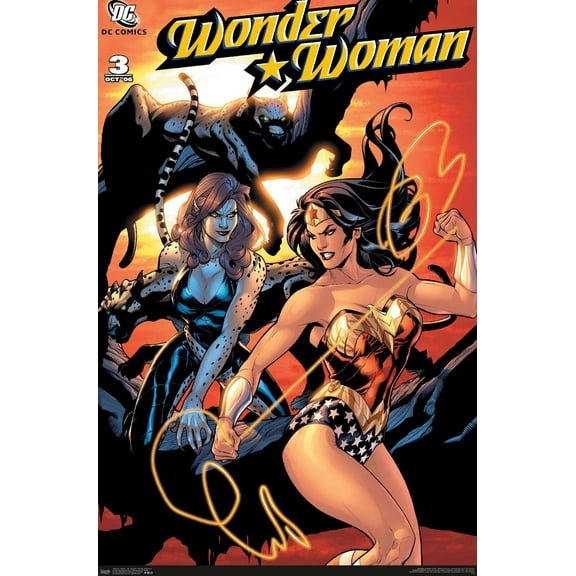DC Comics - The Cheetah - Wonder Woman #3 Wall Poster, 14.725" x 22.375"