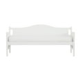 thumbnail image 2 of Hillsdale Furniture Staci Arched Wood Twin Daybed, Classic White, 2 of 14