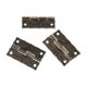 thumbnail image 1 of Bisagras planas vintage yuxing 8 piezas 1,42 x 0,91 pulgadas Bronce, 1 of 3