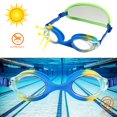 thumbnail image 4 of Gafas de natación RUIGAO Kid Blue Dino de 3 a 6 años con funda, 4 of 6