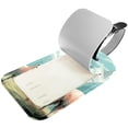 thumbnail image 2 of Square 2Pack PU Leather Alpaca Cruise Luggage Tag with Privacy Cover and Name ID Tag for Travel Handbags Backpacks Luggage Tags, 2 of 6