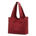 thumbnail image 2 of Multi Pocket Tote Shoulder Bag Multi-function Nylon Shoulder Handbag Travel Purse Bags For Women, 2 of 7