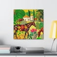 thumbnail image 4 of Stallion in Pointillism - Canvas, 4 of 10