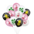 30 pcs 12 Inches Confetti and Latex Balloons Set Hawaiian Theme Summer ...