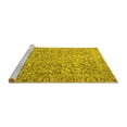 thumbnail image 2 of Ahgly Company Machine Washable Indoor Rectangle Persian Yellow Traditional Area Rugs, 4' x 6', 2 of 4