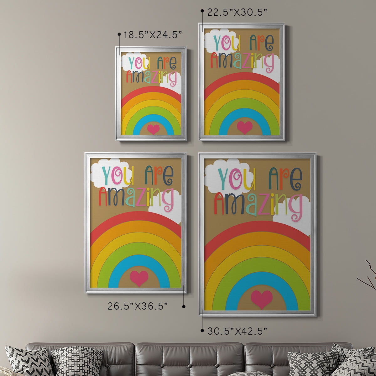 You Are Amazing Premium Framed Print - Ready to Hang