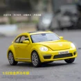 thumbnail image 3 of 1:32 Volkswagen Beetle GSR Car Model Pull Back Alloy Discast Street Metal Business Cars Model Children Toy A134 pink boxed, 3 of 6
