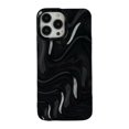thumbnail image 1 of Funda Caseative para iPhone 13 Pro Max con patrón de ondas de agua negra, 1 of 6