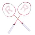 thumbnail image 1 of Bádminton De Ferroaleación Duradera De Dibujos Animados Para La Práctica De Entrenamiento De Niños (Rosa) Eigraketly OD003759-00, 1 of 7