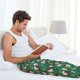 thumbnail image 5 of Fotbe Cartoon Turkey Pantalones de Pijama para Hombre, Pantalones de Dormir, Pantalones de Casa con Cintura Ajustable y Bolsillos-X-Large, 5 of 6