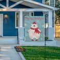 thumbnail image 7 of GZHJMY Garden Flag Double Sided Christmas Polar Bear in Hat, Fade Resistant Yard Flag 28x40 Inch Durable Banner Outdoor Home Decor Yard Flags, 7 of 7