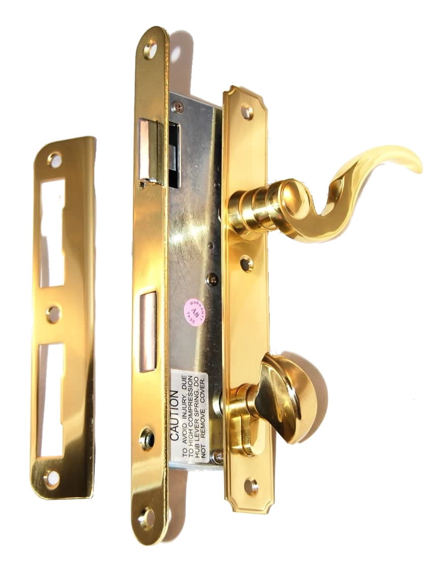 Ultra Hardware 44625 Replacement Lock for Atrium Door Polished Brass