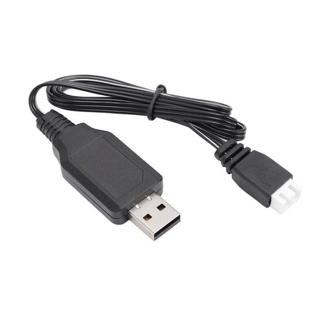 Remote Control Car Charger Cable, Overcharge Guard Long Life XH 3 Pin Plug Li Ion Battery USB Charger Cable for 18301 18302 18303 18304 1:18 RC Cars