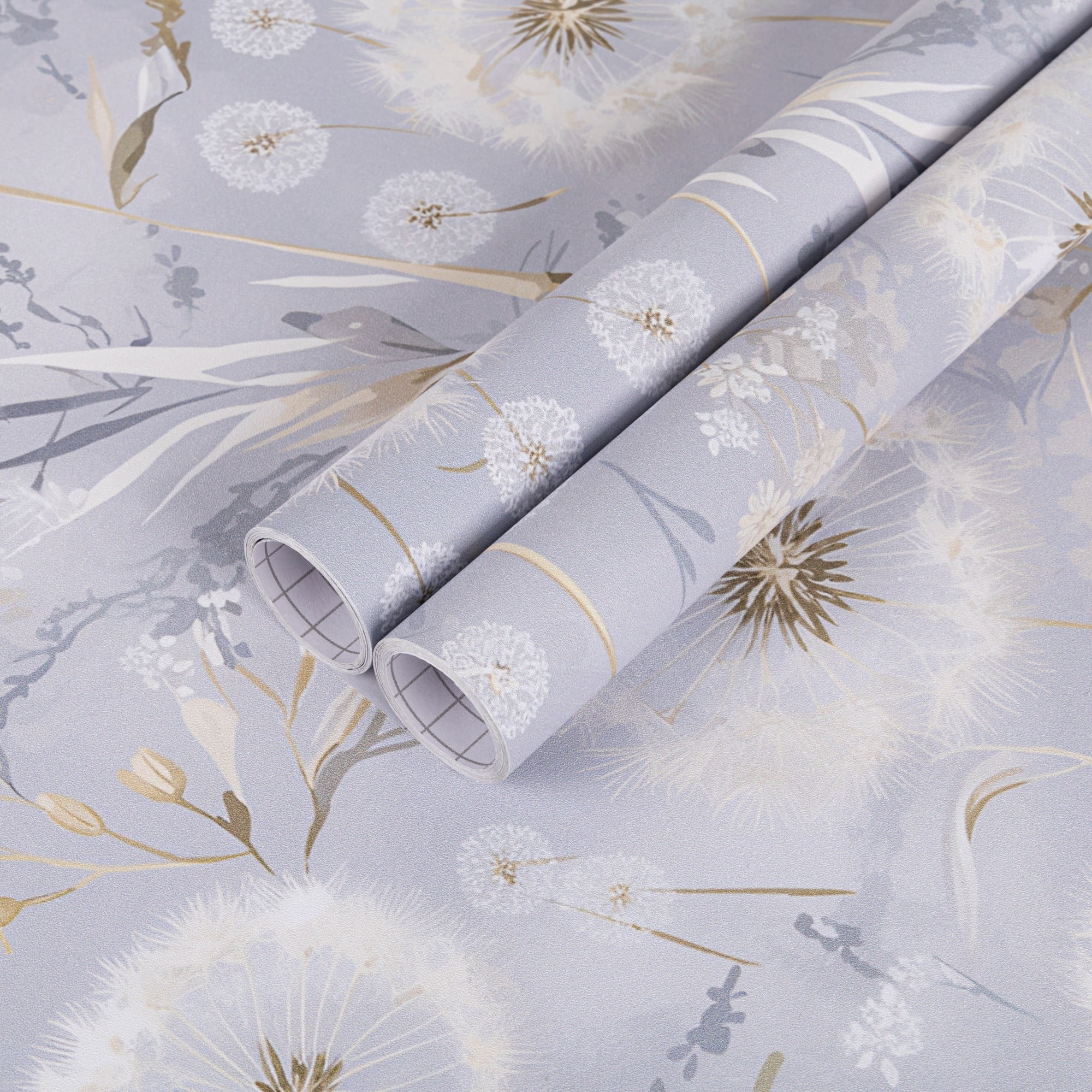 UMIGGEE Floral Wallpaper Peel and Stick Floral Wall Wallpaper Self Adhesive Flower Wallpaper Contact Paper 17.3-in x 118-in Home Decor Wall Covering Old Furniture Renovation