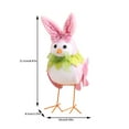 thumbnail image 2 of Featherly Friends Easter Fabric Bird Decor - Polyester Stuffed Birds with Cute , Freestanding for Tabletop/Home/Party Decor, Ideal Easter Gift for Kids, 2 of 3