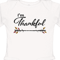 thumbnail image 4 of Inktastic Im Thankful- Thanksgiving with autumn branch Boys or Girls Long Sleeve Baby Bodysuit, 4 of 5