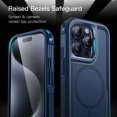thumbnail image 6 of JETech Case for iPhone 15 Pro 6.1-Inch Compatible with MagSafe, Heavy Duty Dual-Layer Rugged Protection, Shockproof Protective Tough Phone Magnetic Cover (Navy), 6 of 6