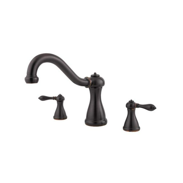 Pfister Marielle 2-Handle Roman Tub Trim, less Hub & Handles, Tuscan Bronze