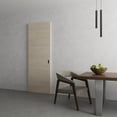 thumbnail image 5 of Hidden Barn | Planum 0010 Natural Veneer | Sturdy Finished Flush Modern Doors | Magic Concealed Sliding Set 24" x 96", 5 of 5