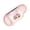 Pink, variant on Slippers for Women Open Toe Flat Slippers with Cute Cow Print Pattern Thick Fleece Warm Lining Cushioned Non-Slip Home Slides Cozy Footwear for Women Bedroom Dorm Daily Relax Wear