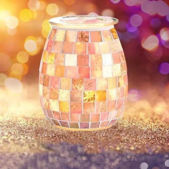 Calentador para derretir cera aromática Dicimi Glass Wax Burner Platinum
