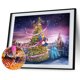 thumbnail image 1 of Cuadros Decorativos Kit de póster de árbol de Navidad iluminado 5D con pintura de diamante de taladro redondo completo DIY Sywqhk Nuevos Originales, 1 of 1