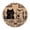 C, variant on Non Drink Coasters Absorbent Round Cup Mats with Cute Cat Pattern Decorative Table Protector for Kitchen Dining Bar Cafe Home