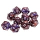 thumbnail image 1 of Dados Poliédricos D20 De 20 Caras De 2x10 Piezas Para Juegos De Mesa De Dragones Y Mazmorras, Café Púrpura Sunnimix Dados poliédricos, 1 of 8