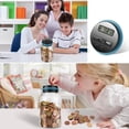 thumbnail image 5 of Hucha Contador De Hucha con Pantalla LCD, Hucha De Vidrio con Conteo Automático De Monedas De Gran Capacidad, Hucha Digital para Niños Amigos, 5 of 5
